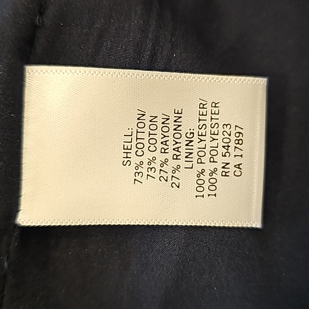 NWT Banana Republic sz 0 navy jacket - Picture 6 of 14